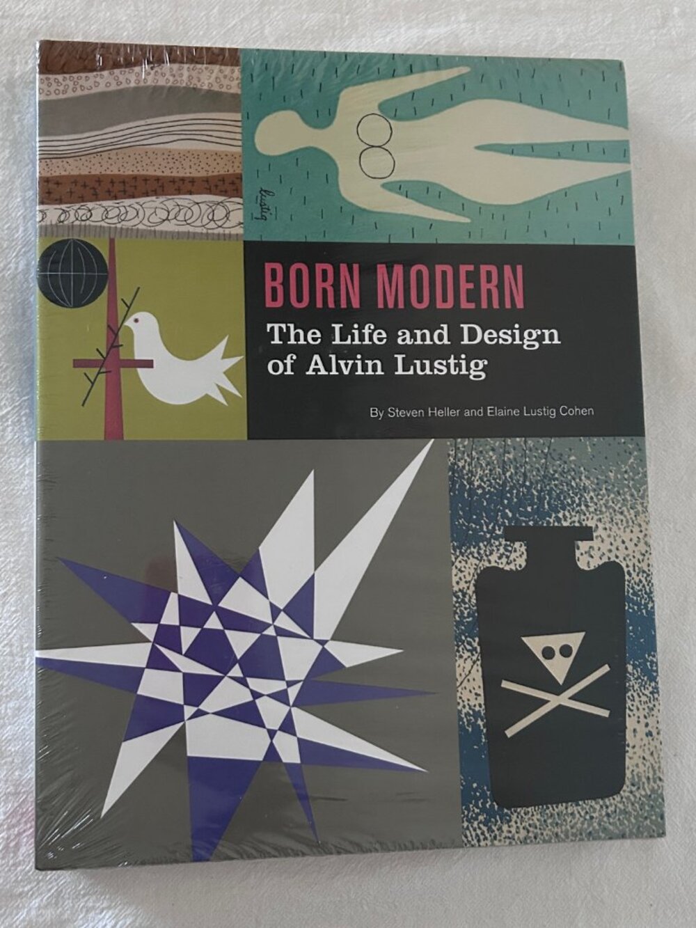 Born Modern: The Life and Design of Alvin Lustig book NWT